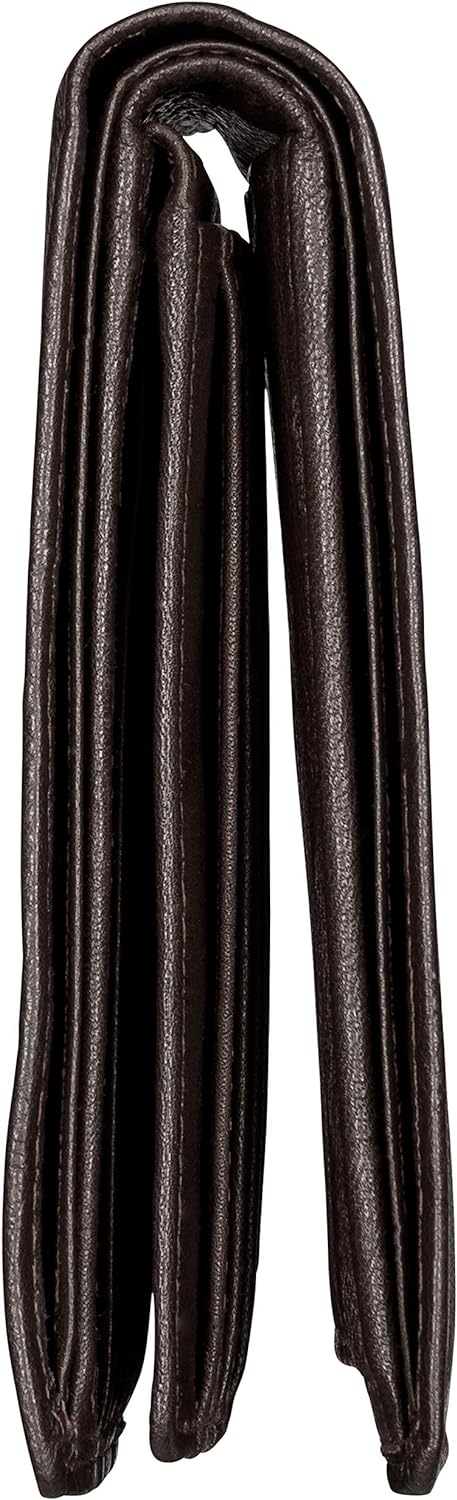 Red Baron Braune Herren Geldbörse aus Leder Querformat RB-WT-006-08