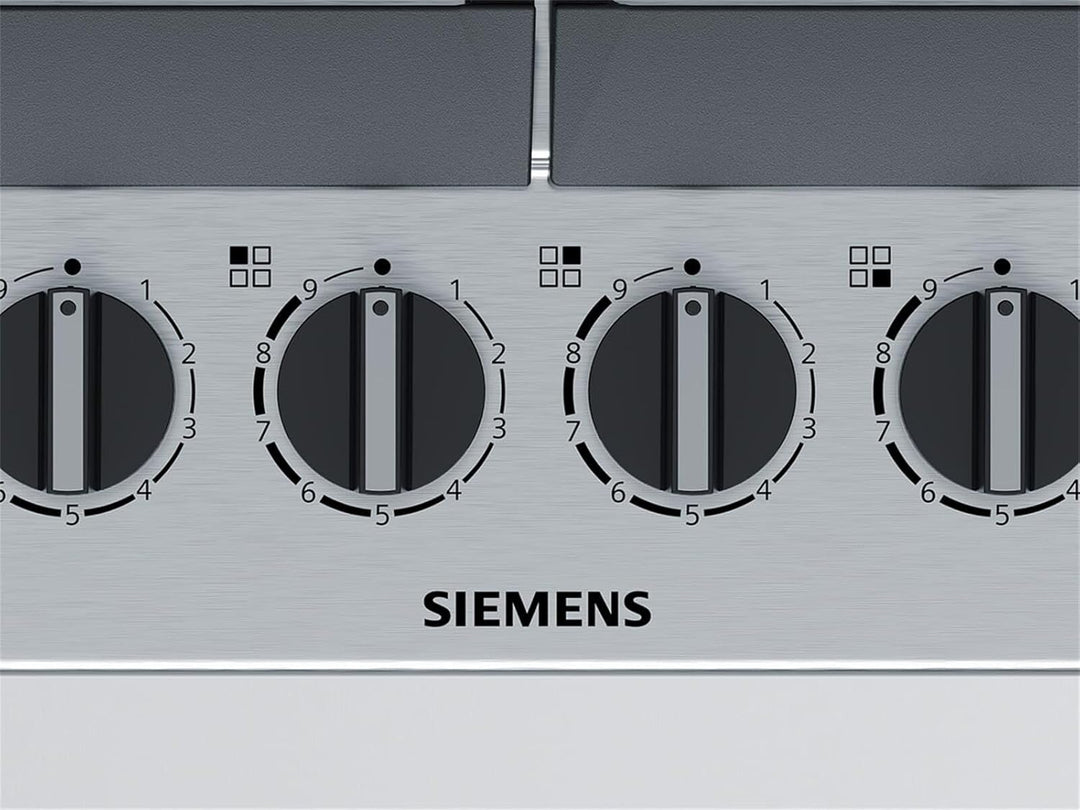 Siemens EC6A5HB90D iQ500 Gaskochfeld / 4 Heizelemente / 58.2 cm / Edelstahl