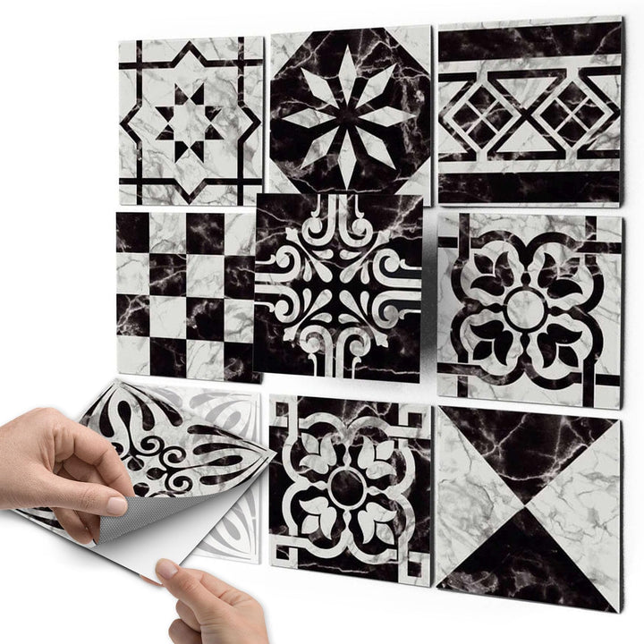 Fliesenfolie Klebefolie Fliesen Fliesendekor Mosaikfliesen I Fliesen Aufkleber Folie Sticker für Küc