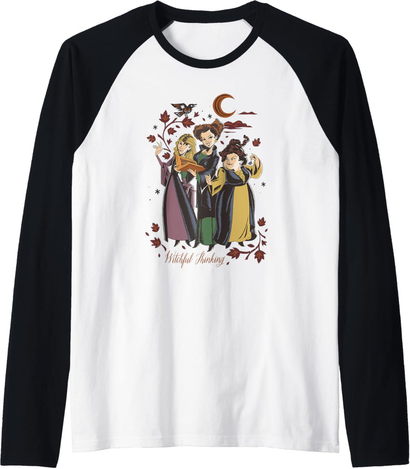 Hocus Pocus 2 Witchful Thinking With The Sanderson Sisters Raglan