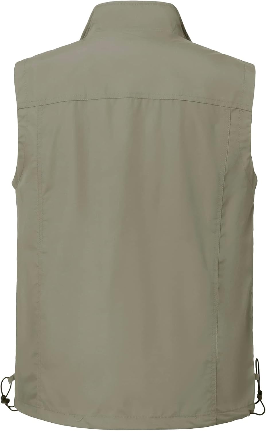MeiLayM Herren Outdoor Angelweste Multi Pocket Weste Sommer Schnell Trocknende Weste Sport Reissvers