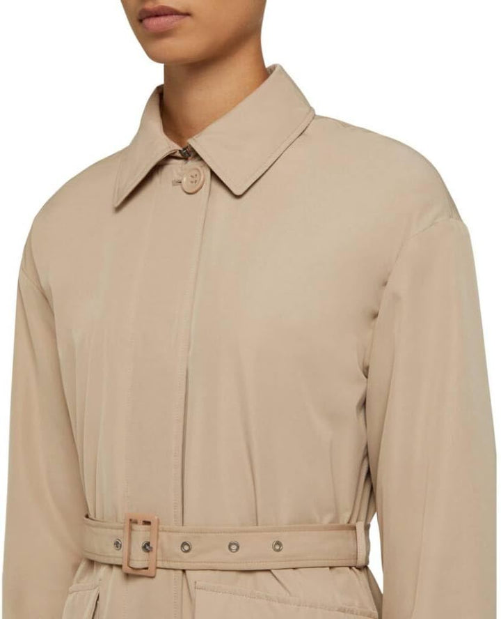 Geox Damen W Anyweco Jacket, 48 Humus