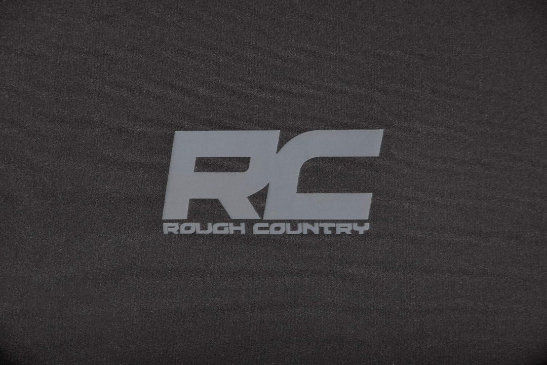 Rough Country Neopren-Sitzbezüge, vorne und hinten, schwarz, passend für 1991–1995 [Jeep ] Wrangler