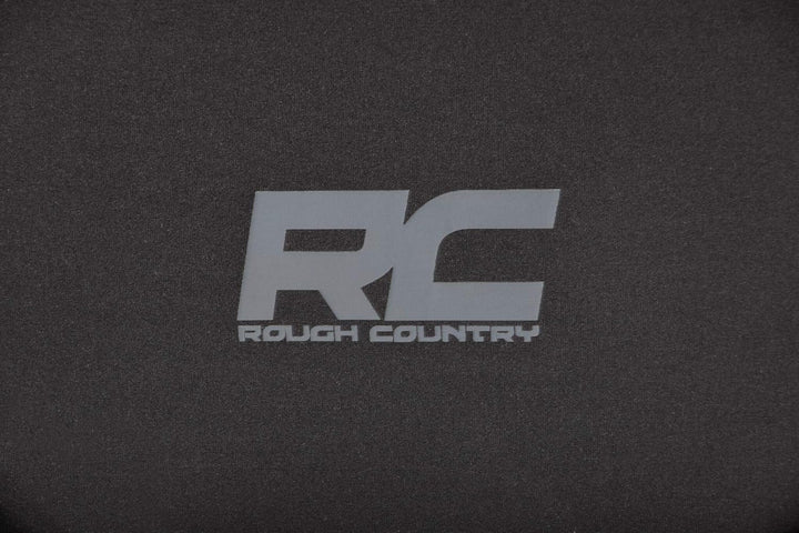 Rough Country Neopren-Sitzbezüge, vorne und hinten, schwarz, passend für 1991–1995 [Jeep ] Wrangler