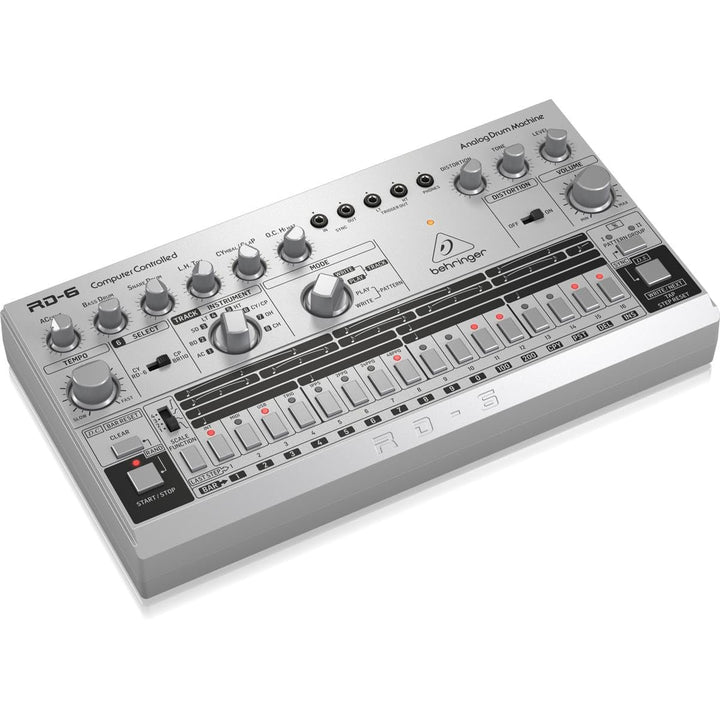 Behringer RD-6-SR Silber RHYTHM DESIGNER RD-6 Single, Silber RHYTHM DESIGNER RD-6 Single
