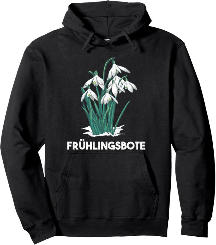 Frühlingsbote Schneeglöckchen Frühling Blumen Pullover Hoodie
