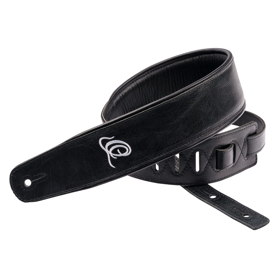 Ortega Guitars Echtleder Gitarrengurt längenverstellbar - Akustik Gitarre / Bass, E-Gitarre, E-Bass
