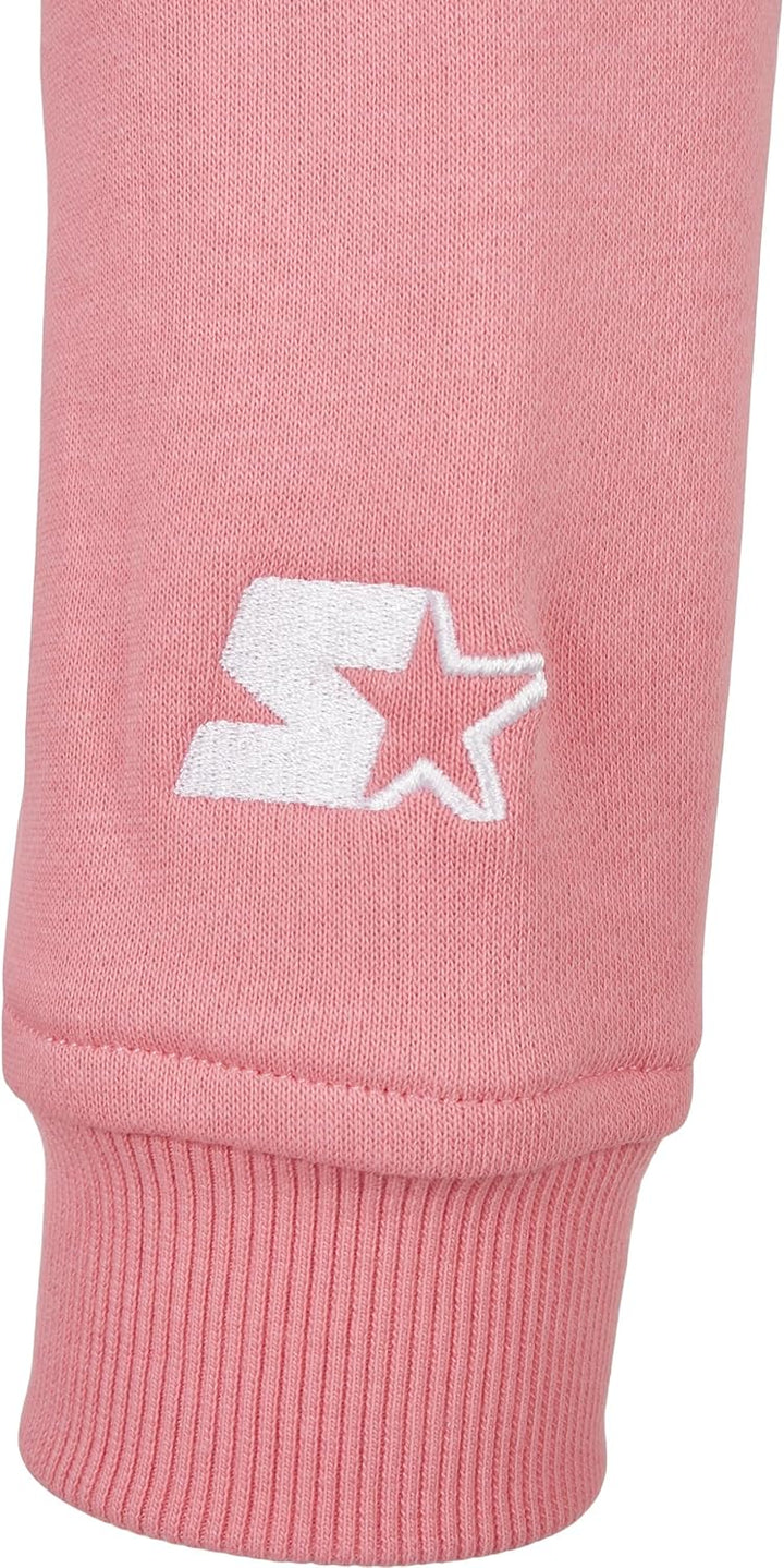 Starter Black Label Damen Kapuzenpullover Ladies Starter Cropped Hoody, Farbe pinkgrapefruit, Grösse