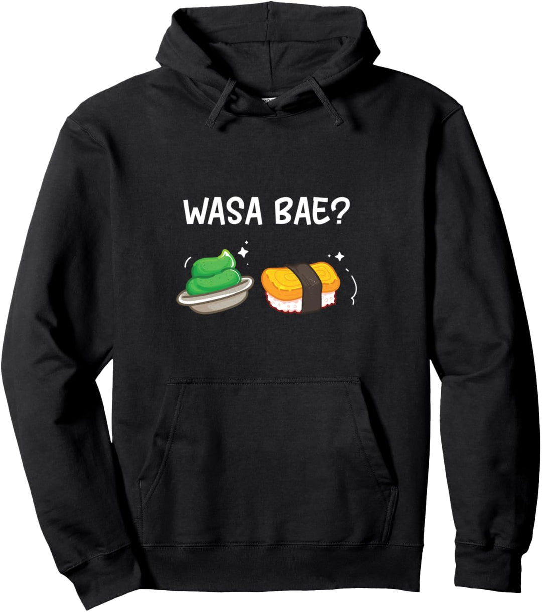 Wasa Bae Wasabi Sushi Japanisch Pullover Hoodie