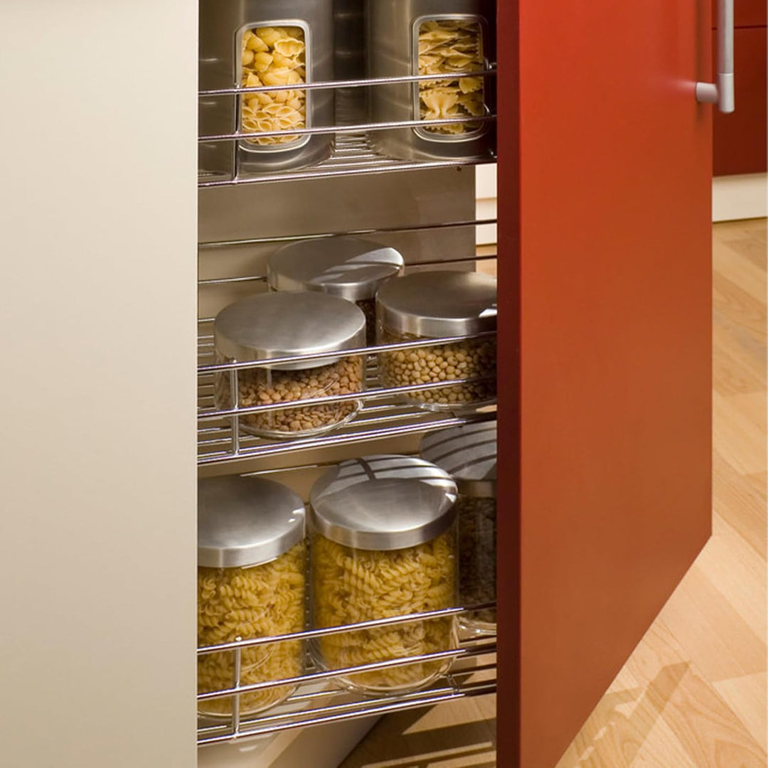 Jopassy Teleskopschublade 40cm Küchenschublade, Schrankauszug,Küchenschrank Auszug Nachrüsten,Küchen