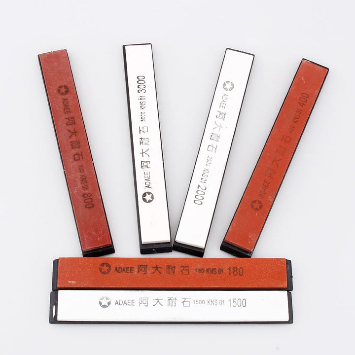 Hilitand Schärfsteine, 6pcs Schleifstein Schleifstein Set Schleifstein Polierspitzer Schleifstein 18