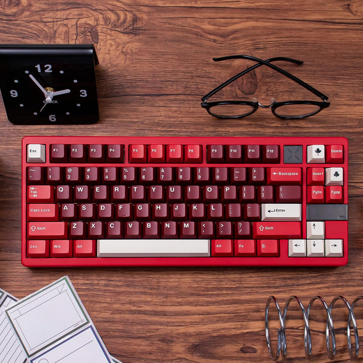 172 Tasten Doubleshot Keycaps Cherry Profil Tastenkappen 7u Spacebar für 60% 65% 95% Mechanische Tas