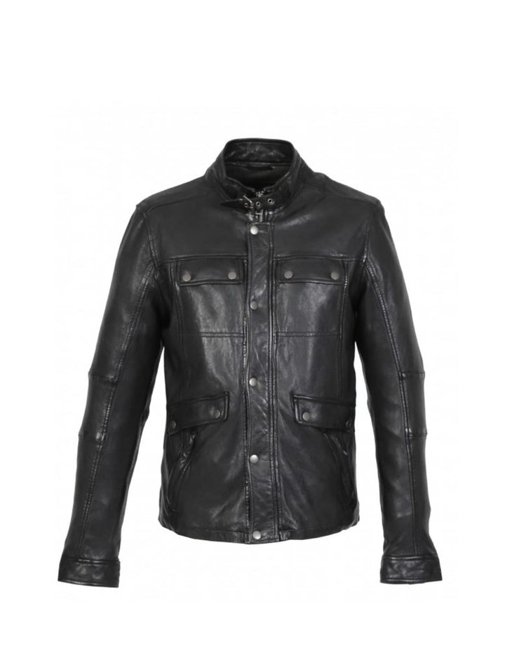 Oakwood Herren Trucker Jacke M Schwarz, M Schwarz