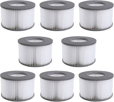 Mscomft Ersatzfilter für MSPA Whirlpool Ersatz Filter Filterkartusche Wasserfilter,Filter für Whirlp