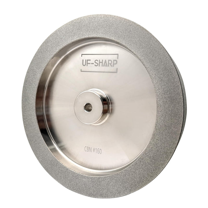 CBN Schleifscheibe für T8 T7 Nassschleifmaschine 250mm*50mm*12mm (Rechter Winkel, 160 Körnung), Rech