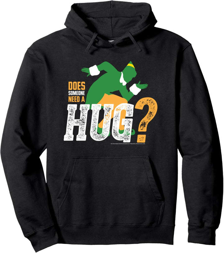 Elf Does Someone Need A Hug? Weihnachten Pullover Hoodie