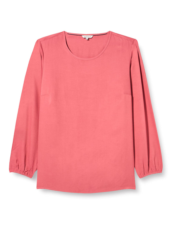 TRIANGLE Damen Bluse, Langarm 52 Rosa, 52 Rosa