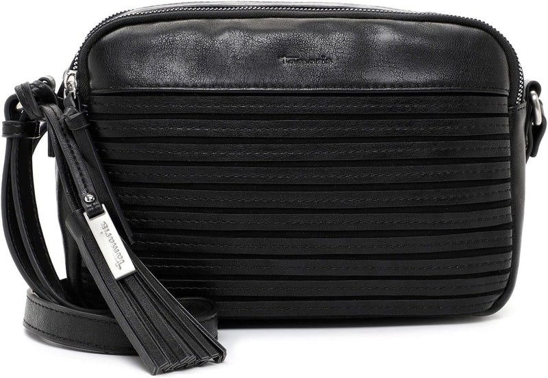 Tamaris Umhängetasche Liane 32210 Damen Handtaschen Mustermix Einheitsgrösse Black 100, Einheitsgrös