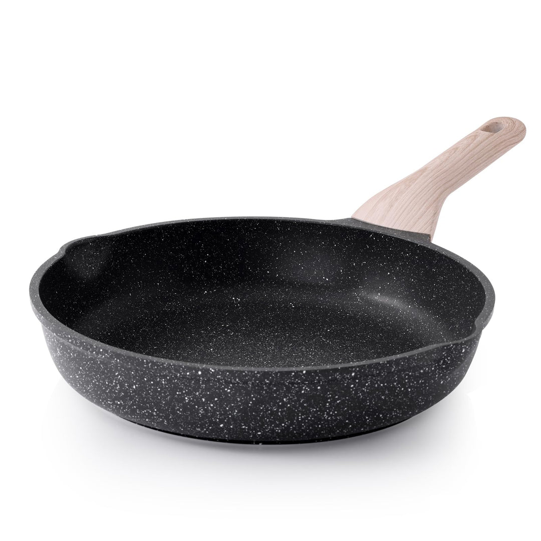 Kordisen Antihaft Bratpfanne 28 cm, Granit Beschichtung Pfanne, Induktion Kompatibel, Gesunde Stein