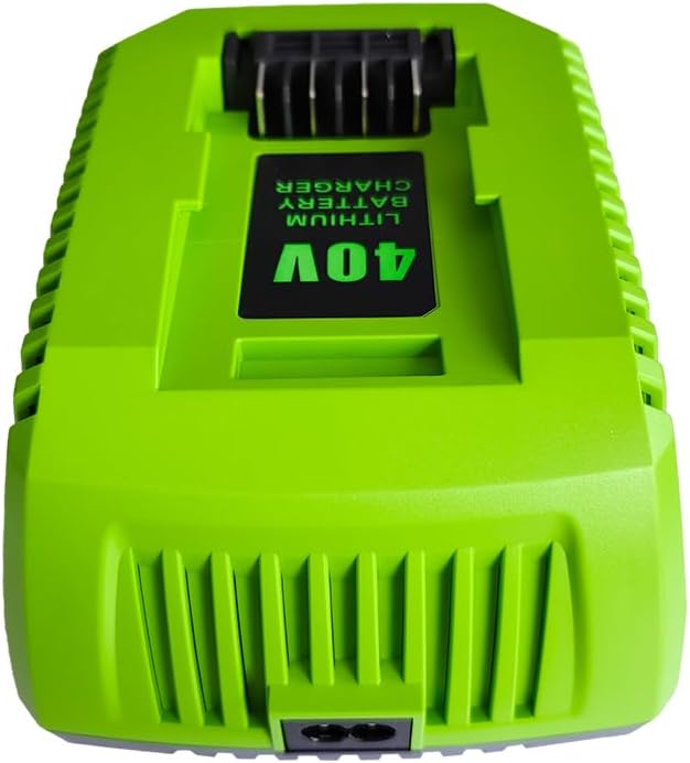 Ersatz-Akku-Ladegerät 40V 2A kompatibel mit Greenworks 40V Batterie Lithium Ionen 29482 29962 29472
