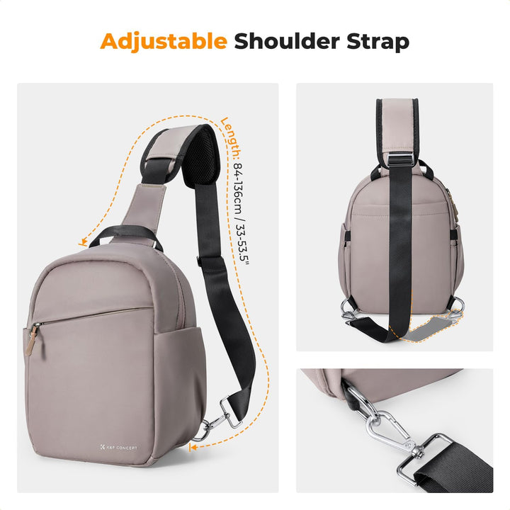 K&amp;F CONCEPT Kameratasche, Kamera Sling Tasche Schultertasche Fotorucksack Klein, Wasserdichter Kamer