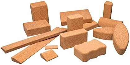 Yoga Block | Blöcke (Kork) – Klotz | Klötze – 100% Naturkork – Grosse Auswahl – Unterschiedliche Grö