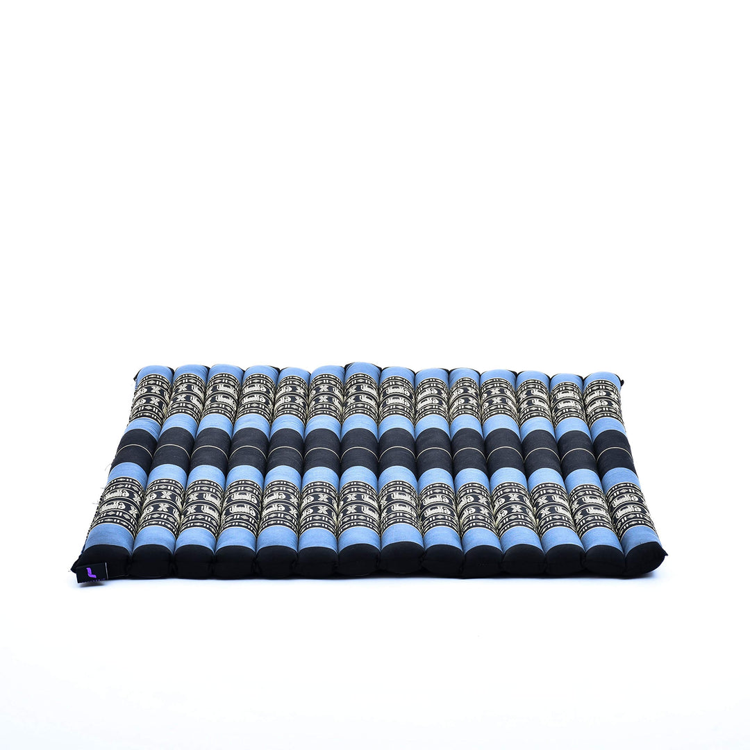 Leewadee Zabuton Rollbare Meditations-Matte Tragbare Sitzmatte Ökologisches Naturprodukt, Kapok Sf15