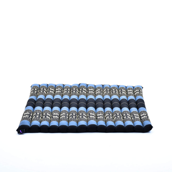 Leewadee Zabuton Rollbare Meditations-Matte Tragbare Sitzmatte Ökologisches Naturprodukt, Kapok Sf15