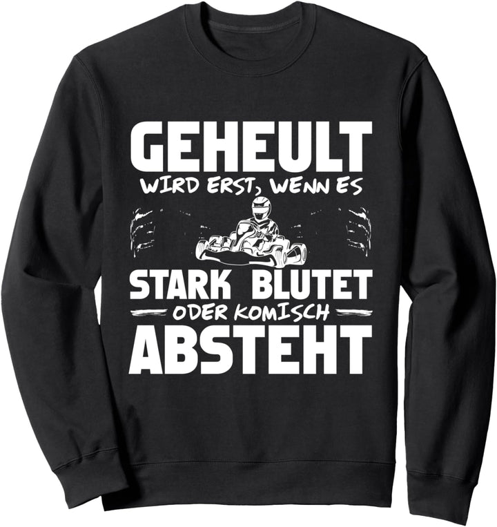 Go Kart Kartfahrer Sweatshirt