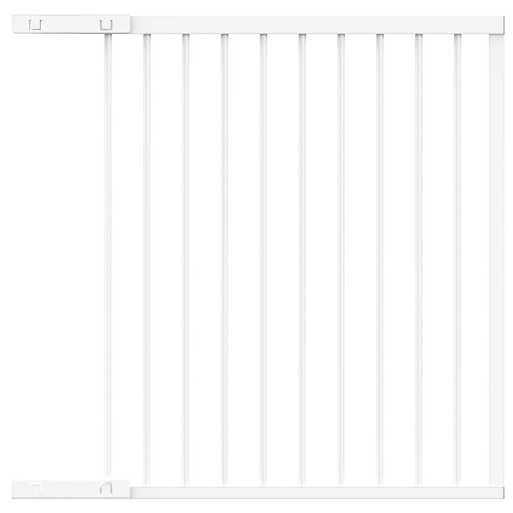 Geuther Verlängerung Türschutzgitter Easylock Plus I Weiss, 72 cm Metall I stabile Erweiterung für T
