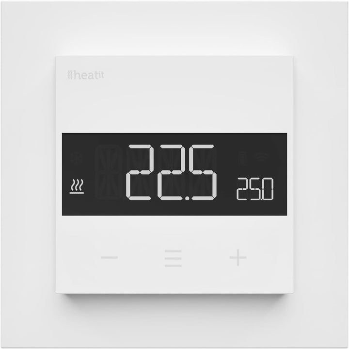 Heatit Z-TRM6 Z-Wave Plus Thermostat Raumregler mit EXT. Sensor für Fussbodenheizung elektrisch und