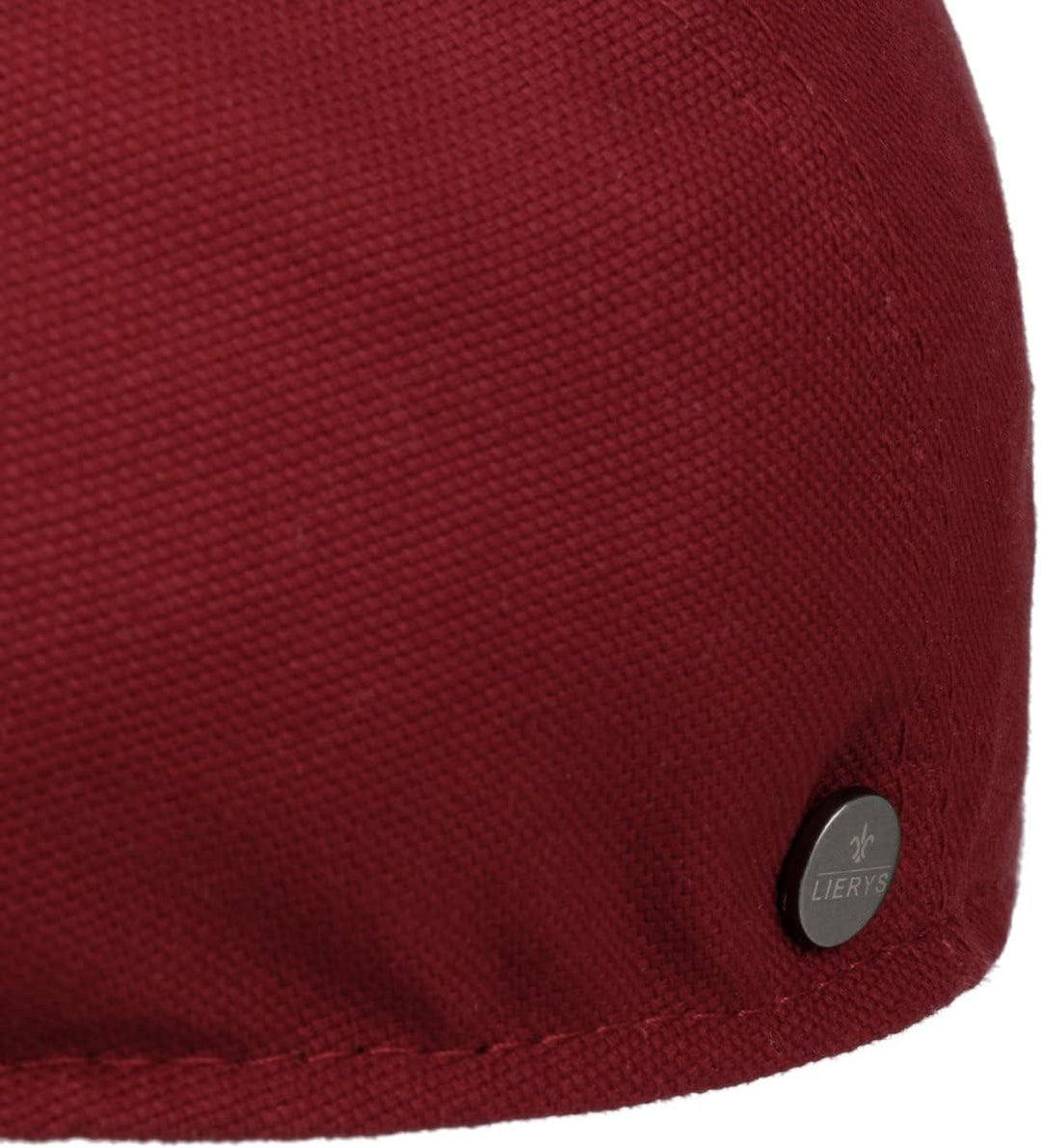 LIERYS Uni Cotton Flatcap - Klassische Form - Schiebermütze mit Stretchfutterband - Herren - Frühjah