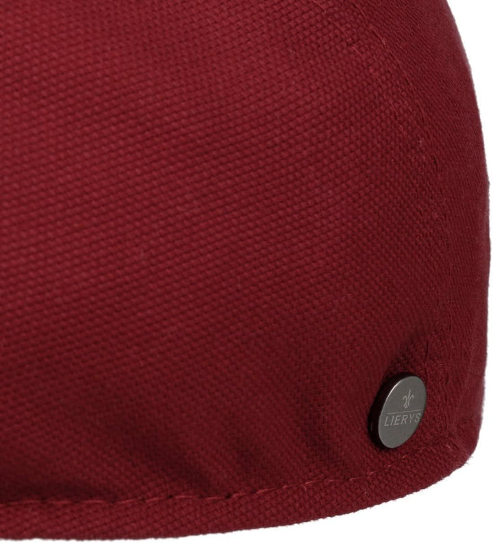 LIERYS Uni Cotton Flatcap - Klassische Form - Schiebermütze mit Stretchfutterband - Herren - Frühjah