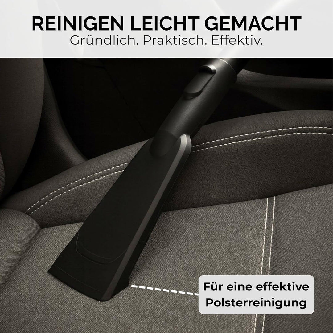 Komfort Auto Staubsauger Düsen Set kompatibel mit Bosch Siemens Miele Kärcher Einhell Numatic Severi