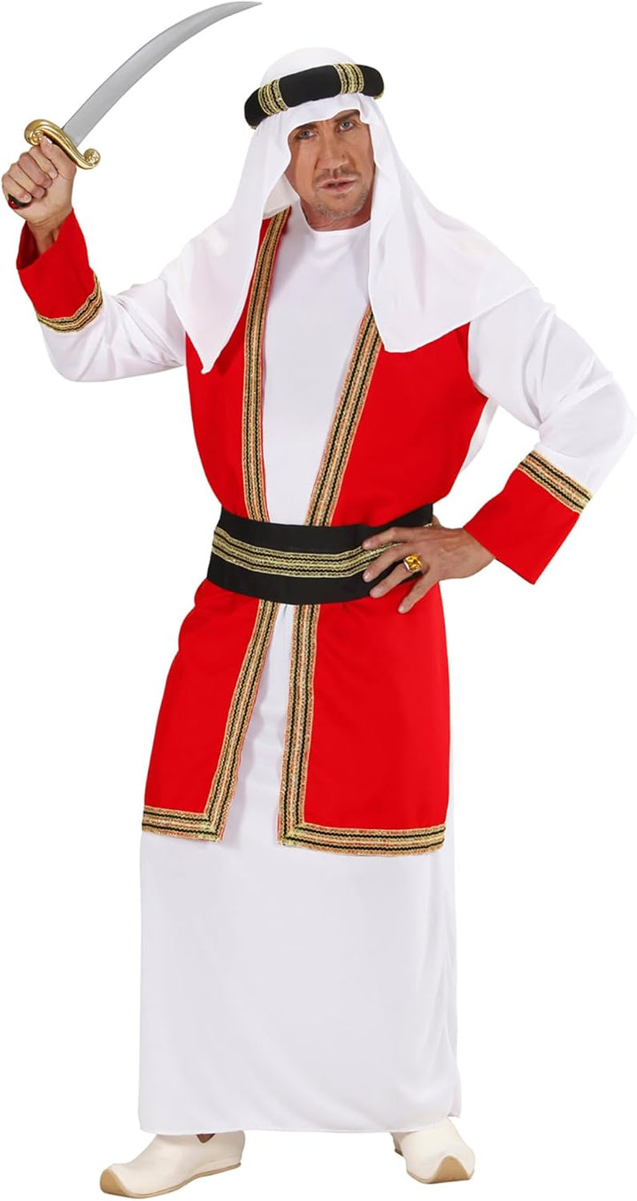 W WIDMANN MILANO Party Fashion - Kostüm Arabischer Prinz, Scheich, Sultan, Karnevalskostüm, L