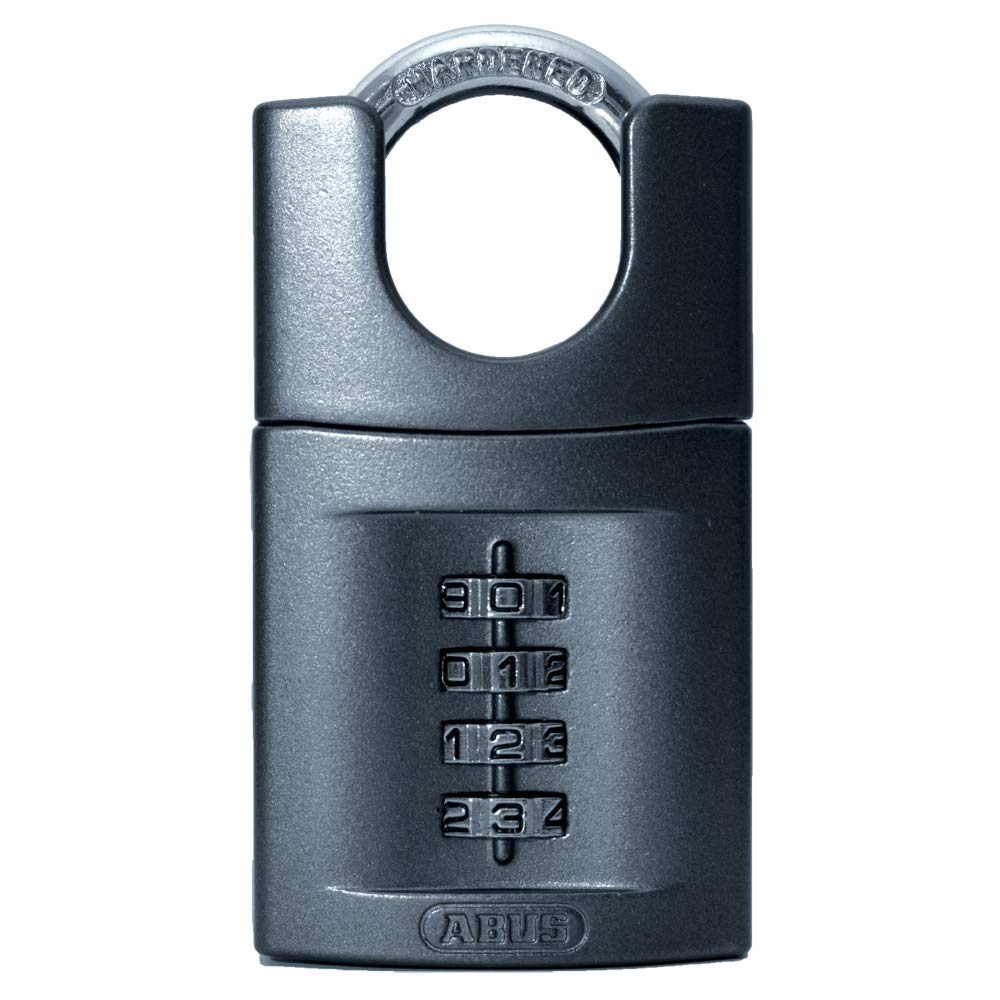 ABUS Zahlenschloss 158CS/50, 50 mm, Bügelschloss, 4 Ziffern 50mm Closed Shackle Combination Padlock