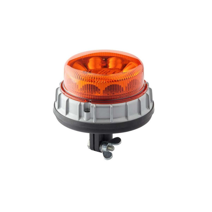HELLA - LED-Blitz-Kennleuchte - K-LED 2.0 R - 12/24V - gelb - Anbau/Rohrstutzen, flexibel - 2XD 011