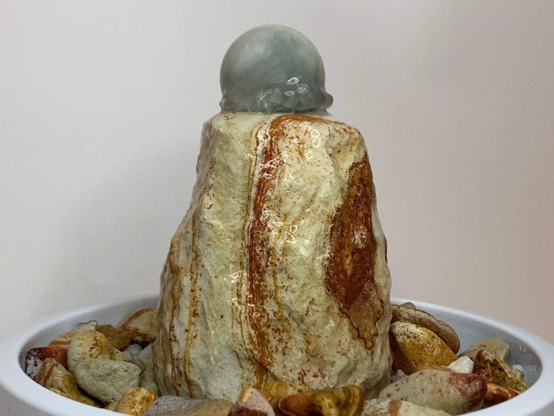 Zimmerbrunnen Kugelbrunnen Salzburg (Schalenfarbe: Weiss)