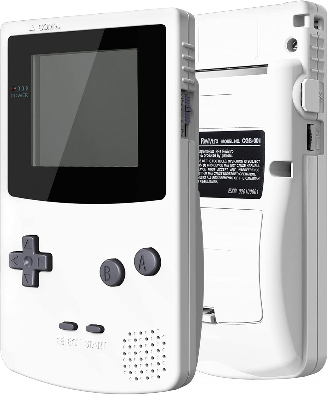 eXtremeRate IPS Ready Upgraded Case&Button für Gameboy Color, DIY-Ersatz Full Hülle Gehäuse Set für