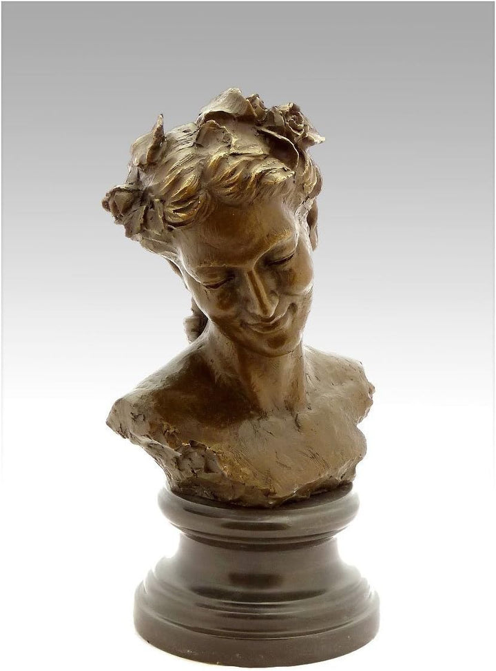 Kunst &amp; Ambiente - Bacchante with Lowered Eyes (1872) - Jean-Baptiste Carpeaux - Skulptur - Plastik