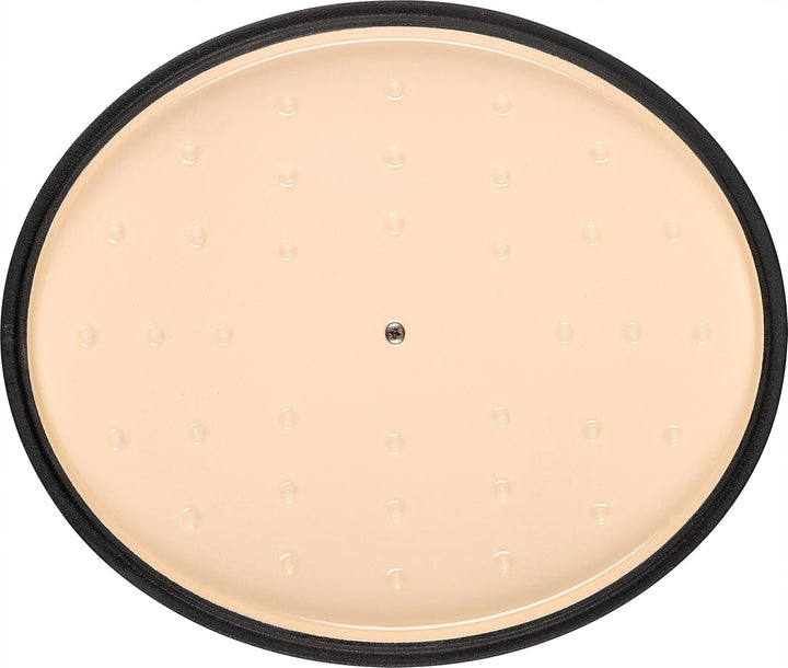 BALLARINI Bellamonte Auflaufform, Bräter, Dutch Oven, Emailliertes Gusseisen, Oval, 33 cm, 6,5 L, Gr