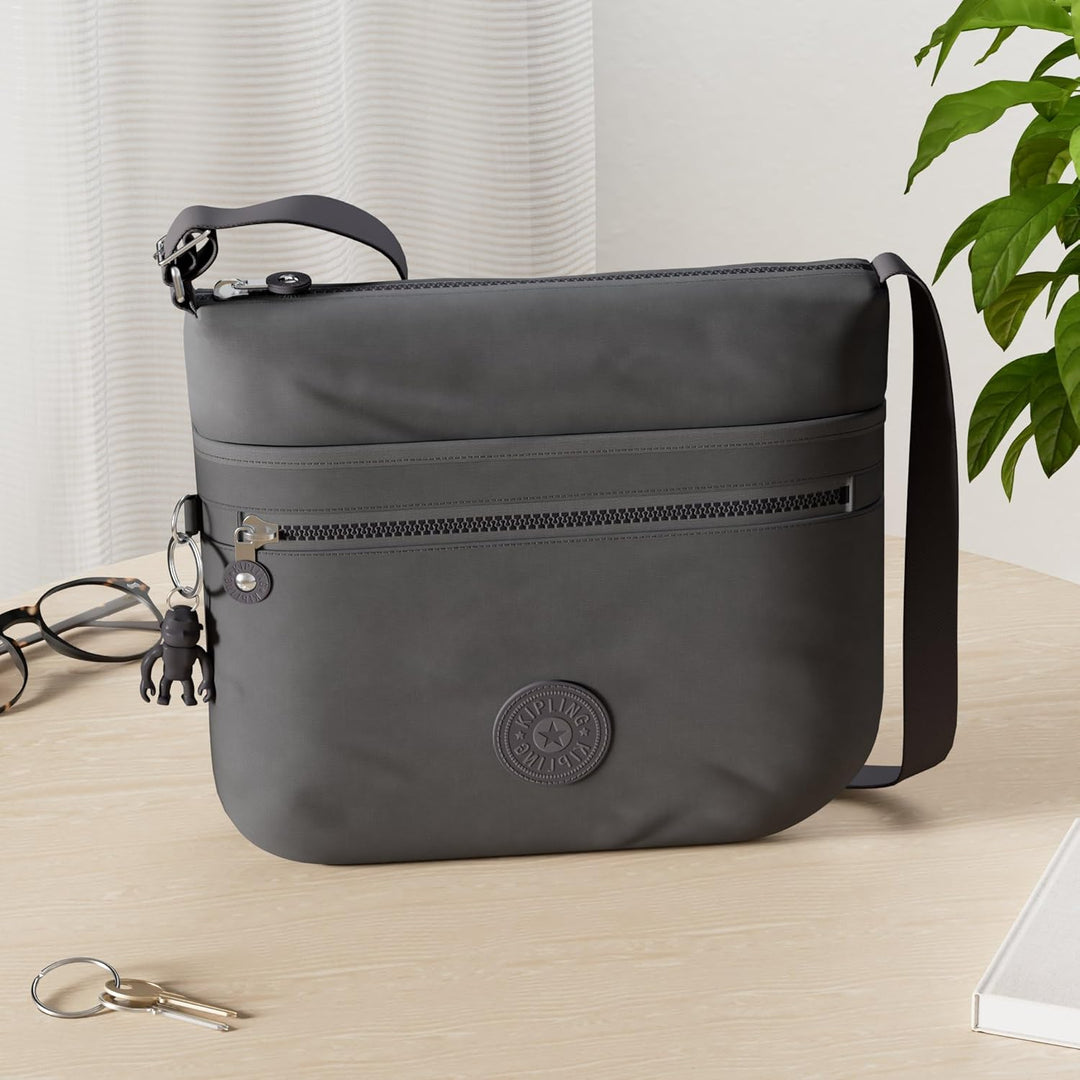 Kipling Unisex-Adult ARTO Crossbody, Black Noir, One Size, Black Noir