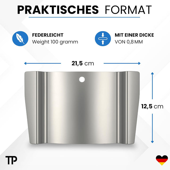 Türfallengleiter 20 mm – Profi Türöffner Metall aus Edelstahl – Türöffnungswerkzeug & Türfallenöffne