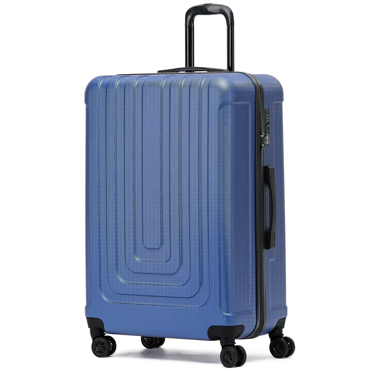 Flight Knight Premium Lightweight Suitcase - TSA-Schloss - 8 Spinner-Rader - ABS-Hartschale Check In