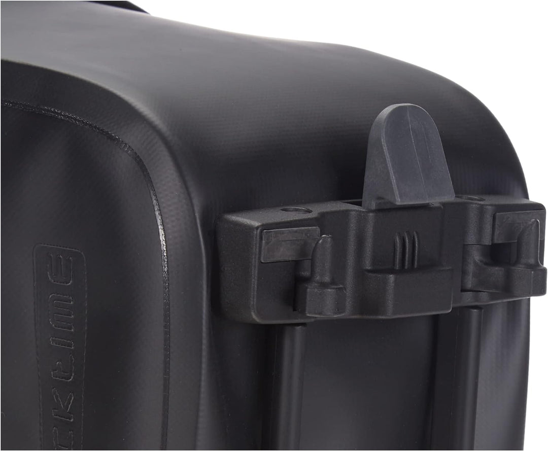 Racktime Unisex – Erwachsene Yves Wd Gepäckträgertasche, schwarz, Einheitsgrösse Single, Single