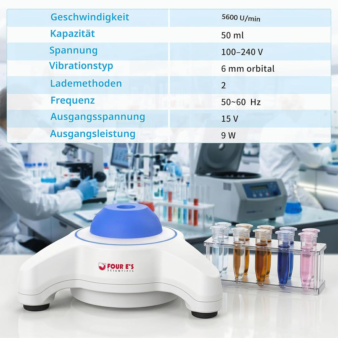 PRECIPETTE 5600UpM Vortex Mixer VM112B Vortex Shaker Mischer Farbmischer Paint Shaker Vortex Schüttl
