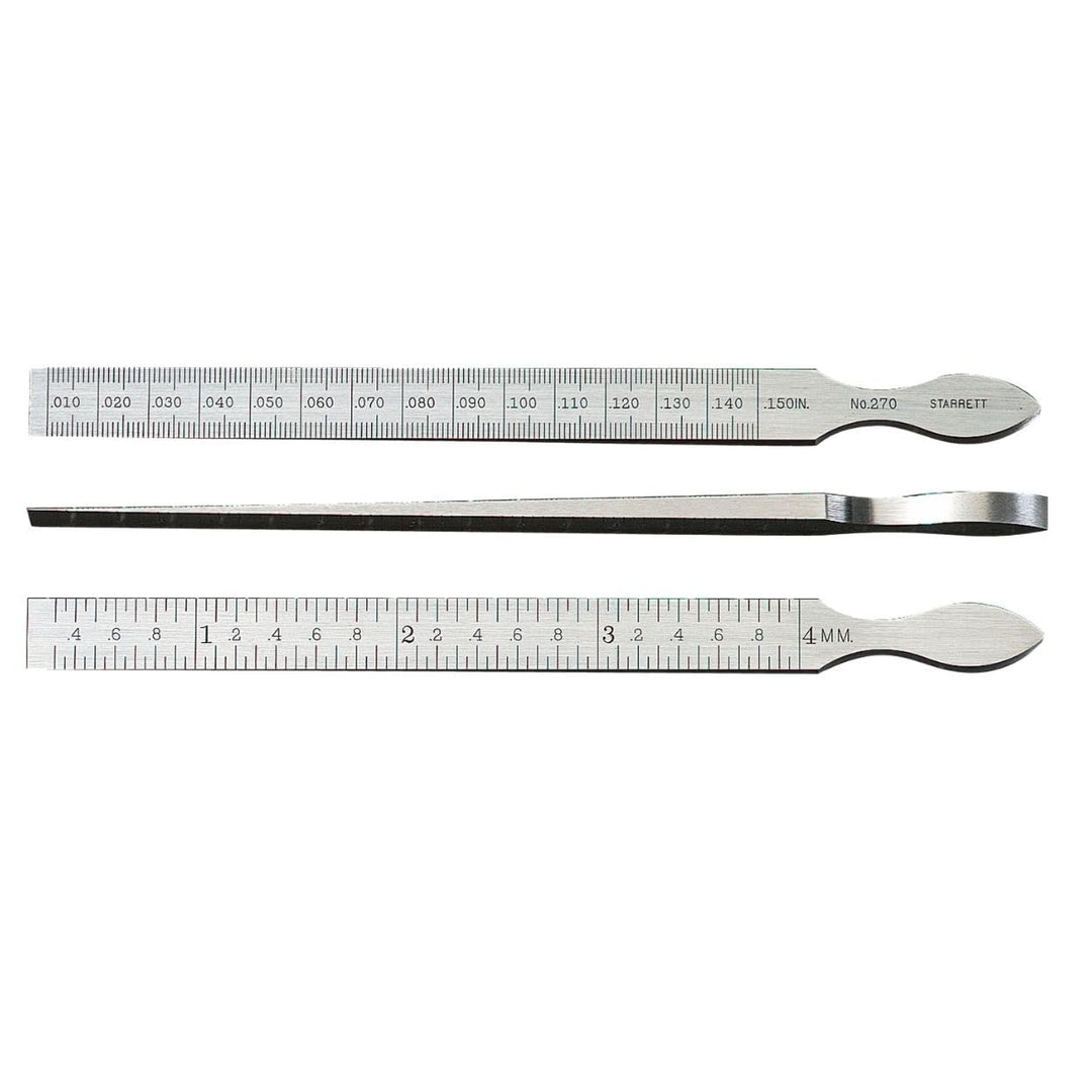 Starrett 270 Messkeil, 0.3-4 mm Messbereich, 0,05 mm