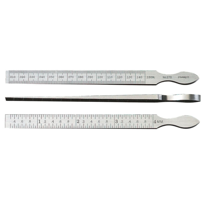 Starrett 270 Messkeil, 0.3-4 mm Messbereich, 0,05 mm