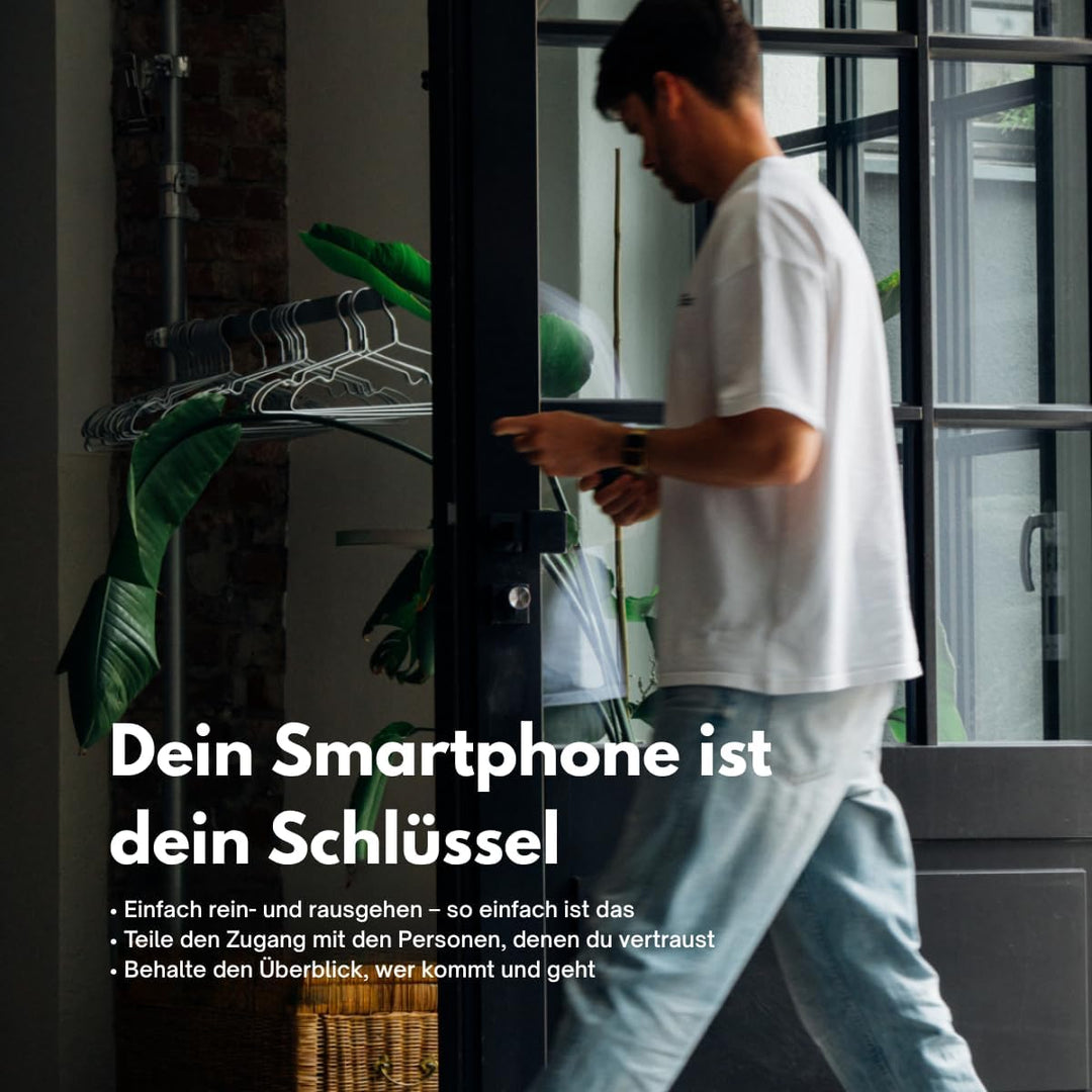 Bold - Smart Lock SX-35 - Türschloss mit App-Steuerung und Fernzugriff – Elektronisches Türschloss o