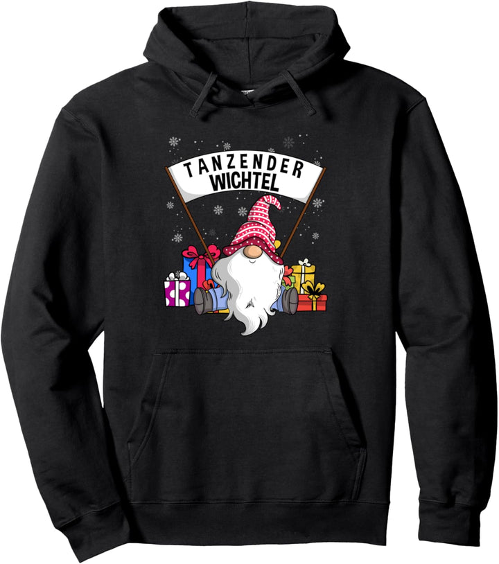 Tanzender Wichtel Partnerlook Familien Outfit Weihnachten Pullover Hoodie